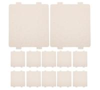DIYEAH 20Pcs Universal Microwave Oven Mica Plates Sheet Set 108X99Mm High Temperature Resistant Replacement Microwave Parts for Kitchen Appliance Repair