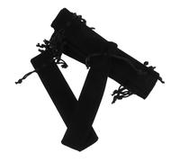 DIYEAH 20pcs Velvet Drawstring Pen Pouch Capacity Pencil Case for Stationery for Office Travel School Use