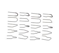 DIYEAH 20pcs Wood Burning Tips Fast Heating Pyrograph Pen Wire Nibs for Precise Engraving Wood Leather Paper DIY Crafts
