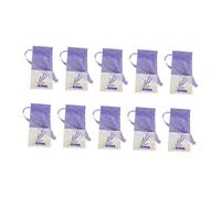 DIYEAH 22Pcs Lavender Scented Sachets Empty Gauze Bags with Ribbon Organza Cloth Material Textured Soft Touch for Closets Wardrobes Car Bedroom Freshener and Spice Storage