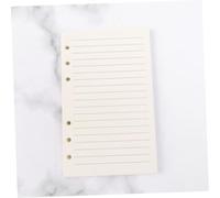 DIYEAH 240Pcs White Lined Loose Leaf Paper Refills Ring Binder Planner Notebook Inserts Multicolor Portable Refillable Diary Inner Notebook for Notes Drawing Finance Records