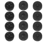 DIYEAH 25pcs Computer Case Feet Riser: Anti Vibration Shock-Absorbing Push-in Feet Pads for PC Case Desktop Tower - Fits 5mm (3/16inch) Opening - Enhance stability