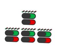 DIYEAH 28 pcs Privacy Door Signs for Restroom and Office Sliding Vacant Occupied Status Indicators Modern Black Suitable for Home Business Hotel Bathroom and Conference Room Use