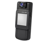 DIYEAH 2k Hd Body Camera with Wifi Long Battery Life Portable Clip for Law Enforcement and Outdoor Use Black