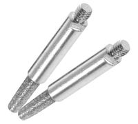 DIYEAH 2Pcs 4.8Mm Diamond Chainsaw Grinding Stones Sharpener Bits Replacement Kit for Handheld Chainsaw Sharpening Tool Accessories
