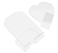 DIYEAH 2pcs Acrylic Manicure Palettes Nail Painting Palettes with Nail Tip Display for Professional Salon and Personal Use Cosmetic Mixing Trays for Makeup Organiser Storage