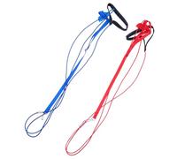 DIYEAH 2pcs Adjustable Bird Flying Harness with Lightweight Traction Rope for Parrots and Birds Safe Outdoor Training Easy to Wear Includes Red and