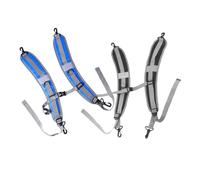 DIYEAH 2pcs Adjustable Camera Bag Shoulder Strap with Padded Cushion Heavy Duty Slip Replacement Straps for DSLR and Mirrorless Cameras Strong Load Support for Outdoor Photography Black