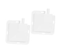 DIYEAH 2pcs Air Conditioner Plastic Drip Pan for Ac Unit High-efficiency Condensate Drain Pan Hole Prevents Water Overflow Portable Ac Water Catcher