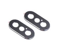 DIYEAH 2pcs Alloy Lens Protective Ring Camera Cover Durable Drop Resistant Phone Lens Protector with Precision Surface Finish Black