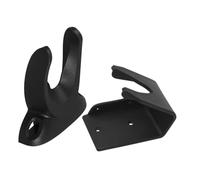 DIYEAH 2pcs Barcode Scanner Holder Mount with Wallmount Installation, Universal Compatibility for Handheld Code Reader and Barcode Scanner, Sleek Plastic Design for Logistics and Courier