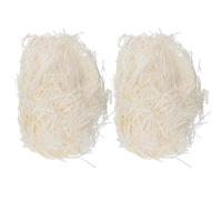 DIYEAH 2Pcs Beige Hamster Paper Scrap Bedding 100G Pack Small Pet Bedding Cushioning Material for Hamster Nest Supplies and Soft Pet Accessories