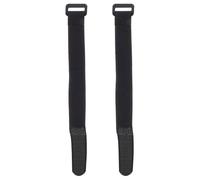 DIYEAH 2pcs Black Anti-crow Rooster Collar Nylon Neckband for Chickens Ducks Geese, Noise Reduction Pet Harness Suitable for Poultry Farming