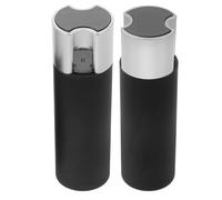 DIYEAH 2pcs Black Blind Pull Cord Weighted Pendants for Vertical Blind and Window Shutter Windproof Frosted Handle Easy Installation