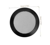 DIYEAH 2pcs Black Car Speaker Covers Subwoofer Mesh Grill Protector Guards Compatible with Various Vehicle Models and Easy to Install