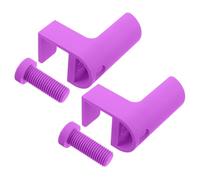 DIYEAH 2PCS Canvas Holder Table Clamps for Diamond Art Portable Rhinestone Canvas Storage Rack with Flat Organizer Plastic Painting Clamp for DIY Crafts and Artists Supplies
