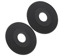 DIYEAH 2pcs Cast Iron Trivet Stand for Teapot with Heat Insulation and Wide Application Japanese Style Iron Kettle Hot Mat for Kitchen and Tea Service