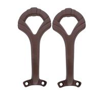 DIYEAH 2pcs Ceiling Fan Blade Mounting Bracket - Metal Arm For Repairing 52 Inch Fan Blade - Coffee Color Aluminium Alloy Replacement Parts For Easy Installation