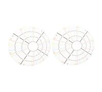 DIYEAH 2pcs Ceramic Pottery Tools Clay Circle Divider with Ergonomic Grip for Precise Clay Centering and Trimming Pottery Centering Tool for Art Workshops and Studio Use