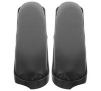 DIYEAH 2Pcs Comfortable Wheelchair Arm Pads Arm Rest Cushions Universal Design Sponge Leather Armrest Pads for Home Use on Wheelchairs and Computer Chairs