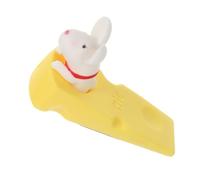 DIYEAH 2pcs Cute Cartoon Animal Mouse Door Stopper Plastic Door Wedge for Home and Office Stable Decorative Doorstop for Bedrooms Rooms and Draft Prevention