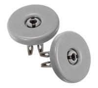 DIYEAH 2pcs Dishwasher Rack Wheels Lower Roller Replacement Appliance Accessories for Dishwasher Rack Repair Kit