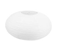 DIYEAH 2pcs DIY Paper Lantern Pendant Lamp Shade Easy Install Paper Lampshade for Cozy Home Decor for Bedroom Study Hotel More Dust Guard for Pendant Lamps