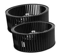 DIYEAH 2pcs Exhaust Hood Fan Motor Blower Wheel for Range Hood Cleaning Wind Wheel Quiet Operation