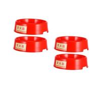 DIYEAH 2Pcs Fluorescent Plastic Fire Extinguisher Stand Base for 5-8Kg Extinguishers, Fire Safety Mount Bracket Holder for Industrial, Warehouse and Home Use