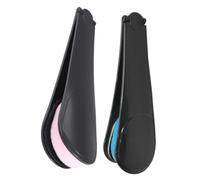 DIYEAH 2pcs Foldable Back Lotion Applicator for Home and Travel Use, Portable Plastic and Sponge Tanning Applicator with Unique Design for Easy Application of Body Creams