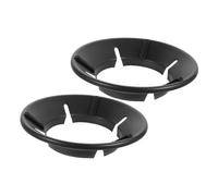 DIYEAH 2pcs Gas Stove Windproof Cover Efficient Wok Ring Protector for Home and Outdoor Cooking Sturdy Cast Iron Gas Cooktop Shield for Camping and Kitchen Use