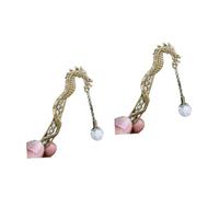 DIYEAH 2pcs Glowing Dragonbookmark Bookmarks for Books Women Bookmarks Charms Alloy Hairpin