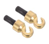 DIYEAH 2pcs Grandfather Clock Weight Shell Hook Clock Repair Accessories for Older Style Antique Weight Shells Reliable Replacement Parts Restoration