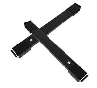 DIYEAH 2pcs Heavy Duty Appliance Rollers Extendable Base Wheels for Washing Machine Dryer Moving Sliders for Furniture