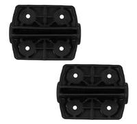 DIYEAH 2Pcs Heavy Duty Self-Aligning Nylon Gate Hinges with Adjustable Spring Tension, Self Closing Fence Hinge Kit for Wooden Gates, Outdoor Safety Hardware