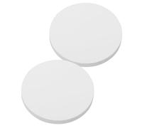 DIYEAH 2pcs High Temperature Kiln Ceramic Craft Pads Diameter Non Stick Refractory Pottery Mat with Smooth Surface for Easy Cleaning and Electrical Insulation During Firing