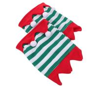 DIYEAH 2pcs Horse Leg Gaiters Striped Standing Wraps Protective Bandages Soft Breathable Leg Guards for Equestrian Holiday Parties Festive Costume Accessories