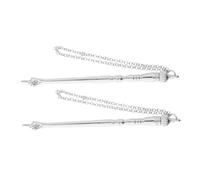 DIYEAH 2pcs Jewish Bible Reading Pointer Tool with Metal Finger and Chain Precise Scripture Book Marker for Adult Torah Study Efficient and Accurate Bible Guidance Mitzvah