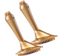 DIYEAH 2pcs Magnet Massage Brush for Neck and Back Handheld Acupoint Massager Skin Care Tool for Home Use and Body Gua Sha