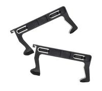 DIYEAH 2pcs Microwave Oven Door Latch Replacement Wear-resistant Kitchen Appliance Part Easy Installation Reliable Fit for Home Repair