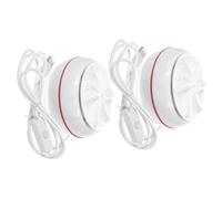 DIYEAH 2pcs Mini Washing Portable Laundry Machine Low Noise Durability Usb Charge Compact for Dorms