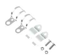 DIYEAH 2pcs Motorcycle Light Bracket Mounting Clamps for Front Forks 30-43mm Diameter, Iron Material with Dust and Corrosion Resistance, Suitable for Motorcycle Turn Signal Relocation