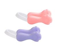 DIYEAH 2pcs Nose Slimming Clips for Adults and Silicone Nose Shaper with Ergonomic Design Straightening and Beauty Enhancement during Sleep