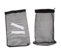 DIYEAH 2pcs Outdoor Dryer Vent Lint Catcher Nylon Material Drawstring Filter Bag for Tumble Dryer