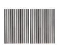 DIYEAH 2pcs Plastic Embossing Folders 3D Vertical Stripe Background Stencil Template Album Template Mold Embossing Die for Scrapbooking Paper Crafting 6 x 4''