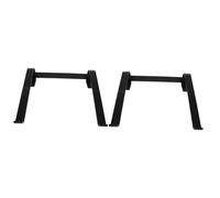 DIYEAH 2pcs Portable Aluminum Laptop Stand for Desk Lightweight Metal Computer Holder with Stable Skid Design Compact and Durable Notebook Riser for Home and Office Use