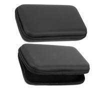 DIYEAH 2Pcs Portable Cable Organizer Pouch Electronic Accessories Storage Bag for Travel Carrying Case for Chargers Cords USB Cables and More