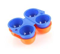 DIYEAH 2pcs Portable Egg Carton Storage Box Pp Plastic for Camping Outdoor Eggs Capacity
