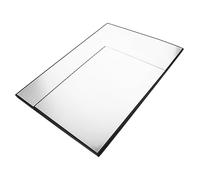 DIYEAH 2pcs Portable Foldable Camera Lighting Reflector Boards White Black Silver Photo Shooting Reflective Cardboard for Still Life Photography