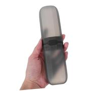 DIYEAH 2pcs Portable Toothbrush Holder Travel Case with Lid Small Modern Toothbrush Storage Box for Camping School Business Trip PP Material Bathroom Organizer
